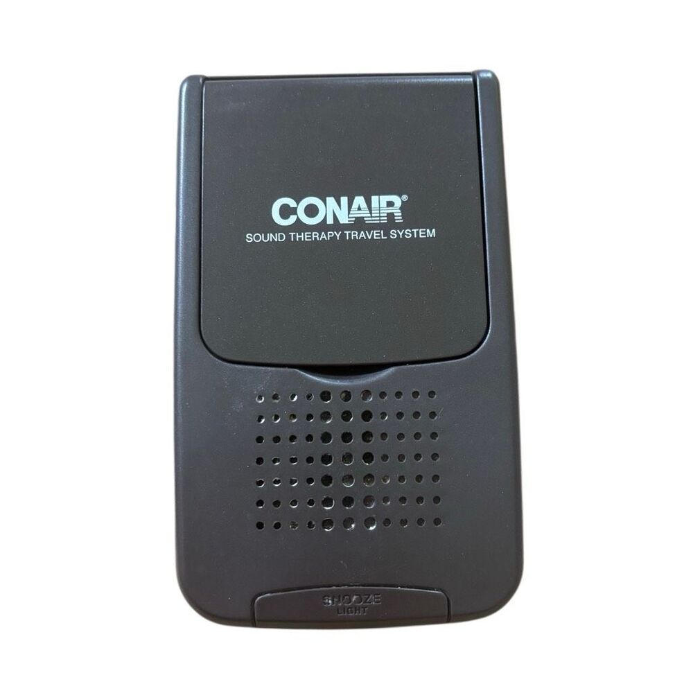 Conair SU5 Sound Therapy Travel System Digital Alarm Clock AM FM Radio Tested⁠